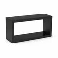 Konsolentisch Rechteckig Schwarz MDF 120x40x60 cm